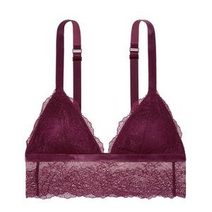 Victorias Secret Chantilly Lace Long Line bra-M